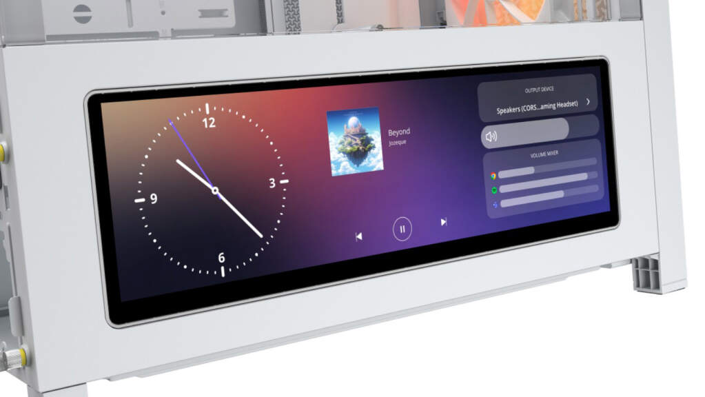 CORSAIR FRAME 4000D LCD RS ARGB : le boîtier mid-tower avec écran tactile XENEON EDGE intégré 2 CORSAIR FRAME 4000D LCD RS ARGB écran