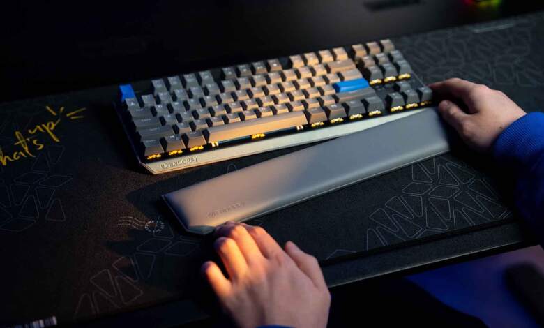 ENDORFY Thock 75% Palm Rest V2 : un repose poignets premium pour un confort durable 1 ENDORFY Thock 75% Palm Rest V2 Couv