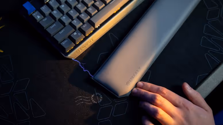 ENDORFY Thock 75% Palm Rest V2 : un repose poignets premium pour un confort durable 7 Repose poignets ENDORFY Thock 75% Palm Rest V2 magnétique