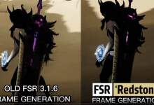 FSR REDSTONE frame generation