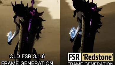 FSR REDSTONE frame generation