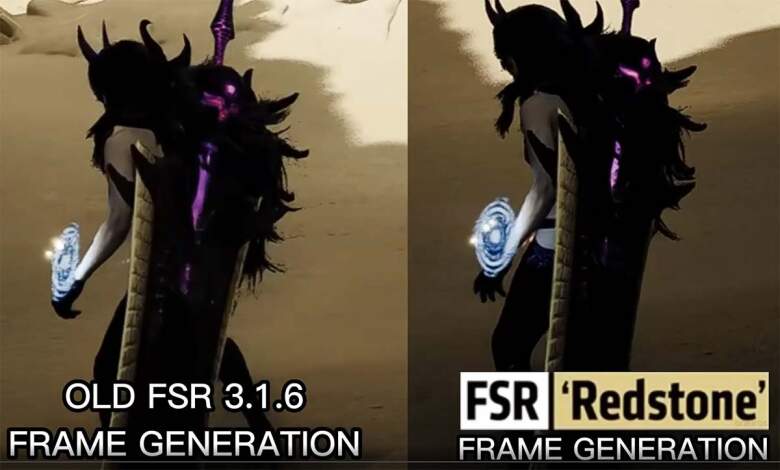 FSR Redstone ML Frame Generation activable via OptiScaler, même sans support officiel 1 FSR REDSTONE frame generation