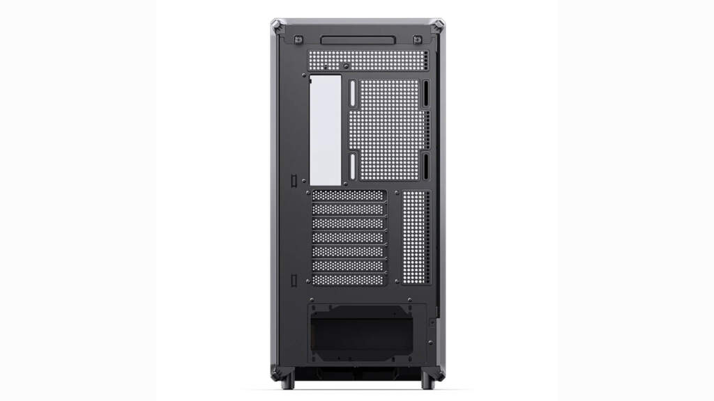 Jonsbo D401 : un boîtier panoramique à double verre au design exosquelettique 10 Jonsbo D401 arrière