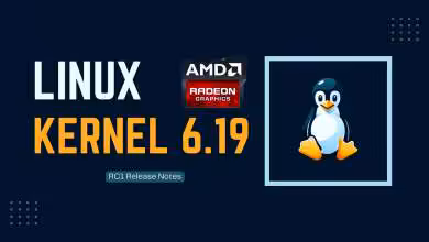 Capture d'écran illustration Linux 6.19 améliorations pilote AMDGPU accélération GPU AMD rétrocompatibilité jusqu'à +40% performances