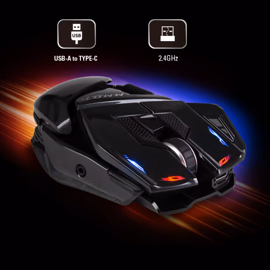 Mad Catz M.M.O. 7+ connectivité