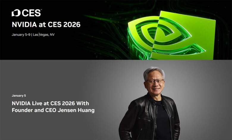 NVIDIA CES 2026 : Jensen Huang annonce une « présentation spéciale » à Las Vegas 1 NVIDIA CES 2026 Jensen Huang