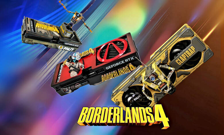 Palit Maker : trois RTX 5070 GamingPro Borderlands 4 en édition custom et un giveaway à la clé 1 PALIT maker BORDERLANDS 4 GPUS 3D mod