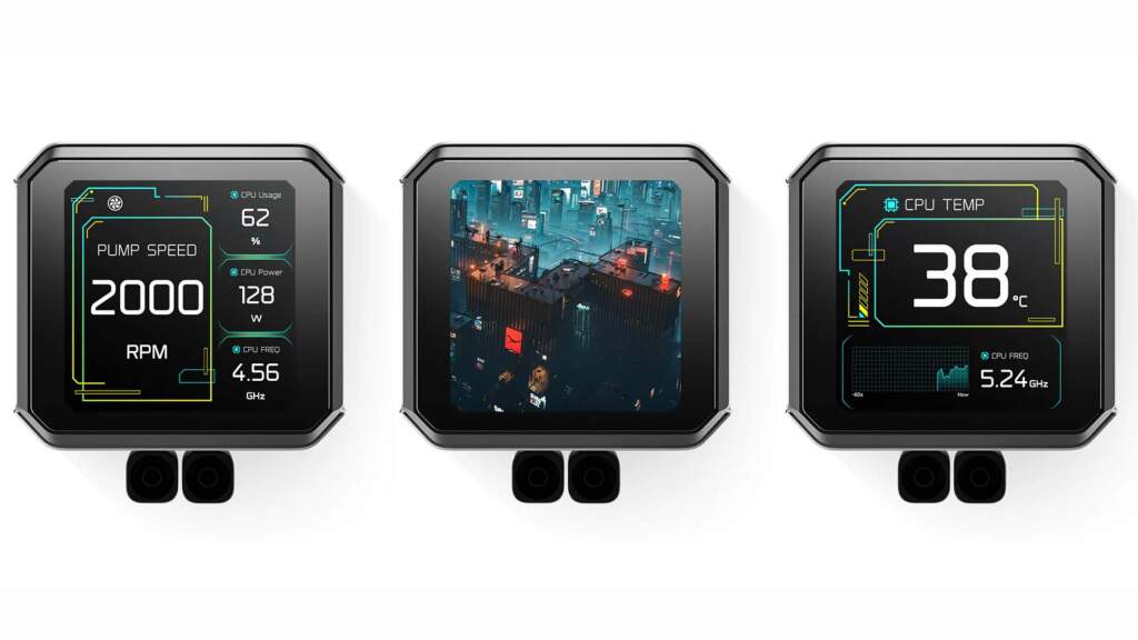 DeepCool dévoile le SPARTACUS 360 : un AIO haut de gamme pensé pour la performance et la personnalisation 4 SPARTACUS 360 écran