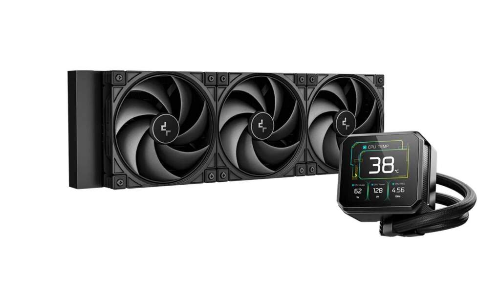 DeepCool dévoile le SPARTACUS 360 : un AIO haut de gamme pensé pour la performance et la personnalisation 2 SPARTACUS 360 face