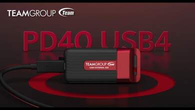 TEAMGROUP lance le PD40 Mini : un SSD externe USB4 ultra-compact à 4 000 Mo/s 25 SSD externe Teamgroup PD40 Mini Couv