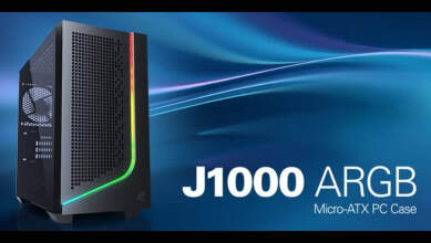 Sharkoon J1000 ARVB : un boîtier micro-ATX compact, élégant et pensé pour le refroidissement 1 Sharkoon J1000 ARVB Couv