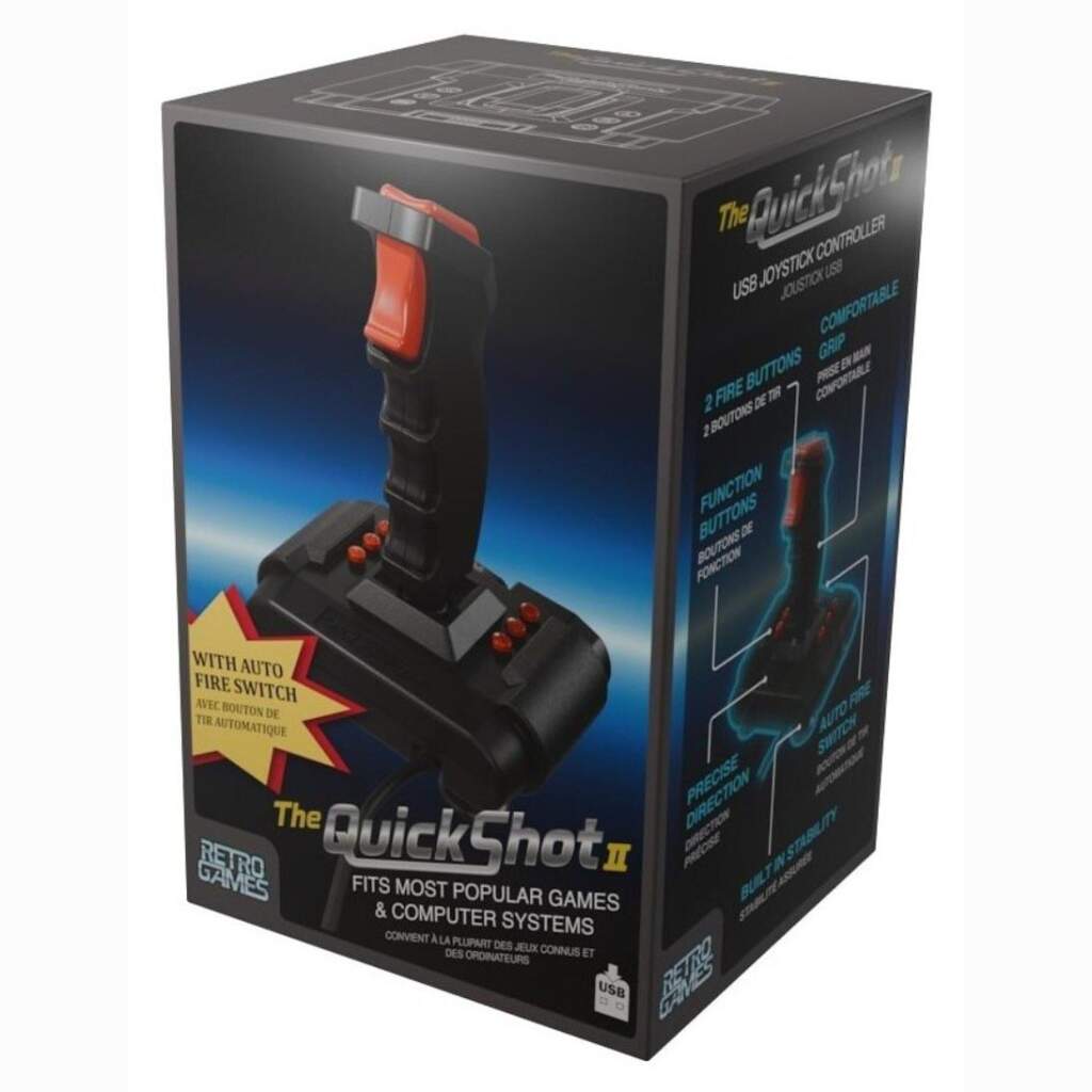 THEQUICKSHOT II : le joystick rétro légendaire fait son grand retour en version USB moderne 36 THEQUICKSHOT II boite