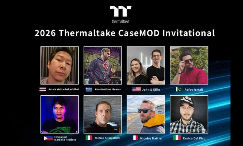 Thermaltake CaseMOD Invitational 2026 : le View 600 TG au cœur de la scène mondiale du modding 1 Thermaltake CaseMOD Invitational 2026 Couv