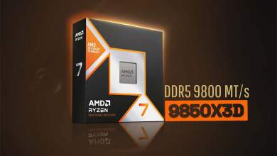 amd ryzen 7 9850x3d 9800 mts ddr5