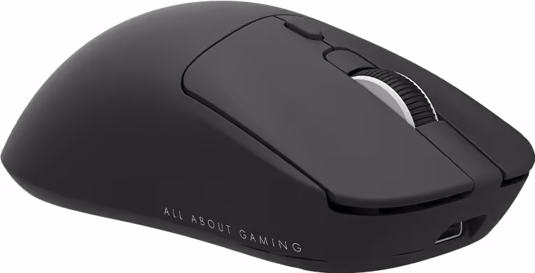 Souris gaming AQIRYS NOVA sans fil 8K capteur 30 000 DPI 56 g design ambidextre RGB câble USB-C