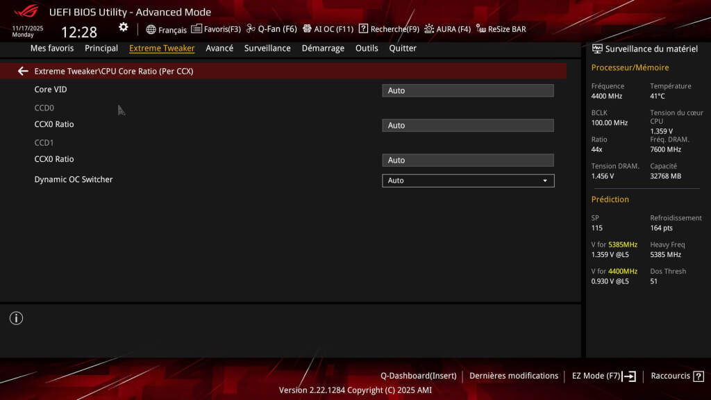 bios rog crosshair x870e hero btf 12
