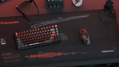 corsair cyberpunk 2077 arasaka edition Couv