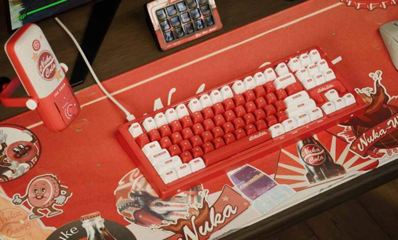 CORSAIR apporte l’univers Fallout sur les bureaux des joueurs 1 corsair fallout nuka cola collection Couv