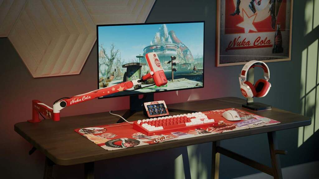 CORSAIR apporte l’univers Fallout sur les bureaux des joueurs 2 corsair fallout nuka cola collection bureau