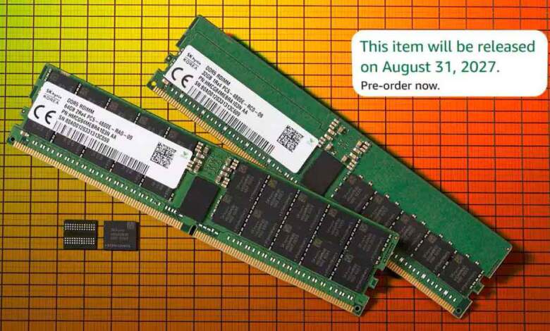 Mémoire PC tendue jusqu’en 2028 : SK Hynix alerte 1 ddr5 memoire pc hynix lexar 2027 2028