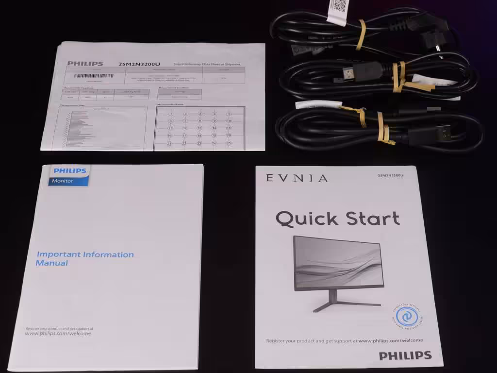 deballage Philips Evnia 25M2N3200U bundle 01