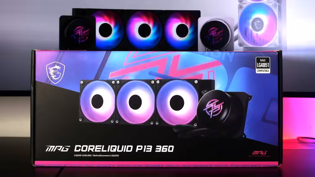 emballage du mpg coreliquid p13 360 face avant