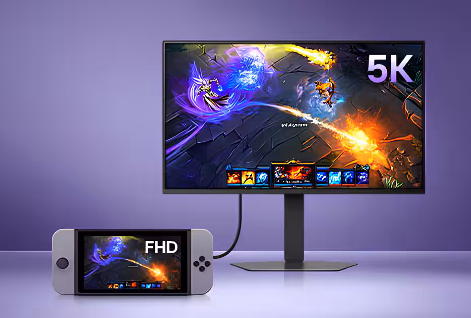 it microsite 2026 ces ultragear gaming feature upscaling