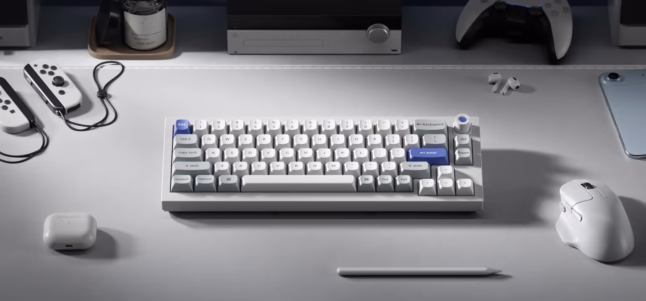 Keychron Q2 HE 8K : clavier gaming 65 % alu, switches magnétiques et 8 000 Hz 2 Keychron Q2 HE 8K clavier gaming 65% aluminium, switches magnétiques hot-swap, rétroéclairage, design compact