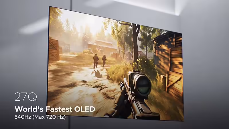 LG 39 pouces 5K2K courbé : une dalle WOLED Tandem apparaîtrait pour 2026 9 Vue du prototype LG 39 pouces 5K2K courbé avec dalle WOLED Tandem, affichage incurvé et détails de la matrice