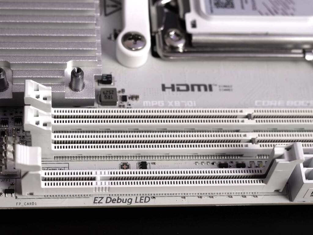 Test MSI MPG X870I Edge Ti EVO WiFi : la carte mère X870 Mini-ITX ultime ? 101 msi mpg x870 i edge ti evo wifi slots fp carte xpander 5