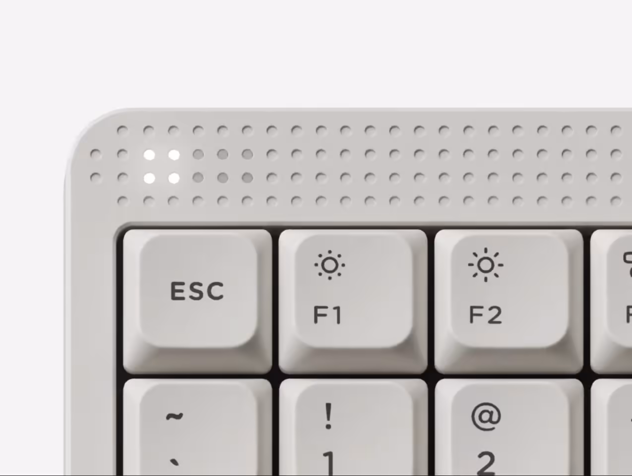 NuPhy Node 100 clavier mécanique rétro 1800 low-profile ou full-height touches compactes design aluminium