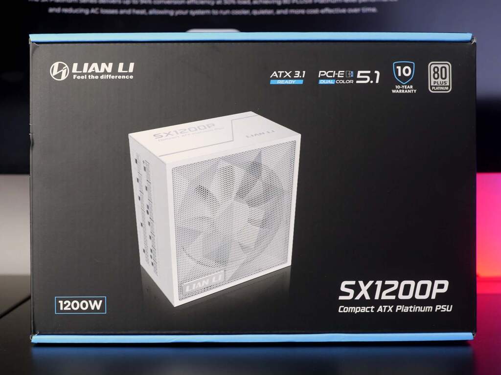 psu lian li sx1200p box recto