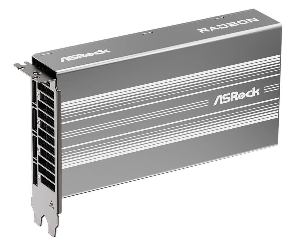 Radeon AI PRO passives : Sapphire, ASRock et PowerColor dévoilent R9700S et R9600D 8 Cartes graphiques passives Radeon AI PRO R9700S R9600D par Sapphire ASRock PowerColor, refroidissement sans ventilateur, PCB et radiateur aluminium