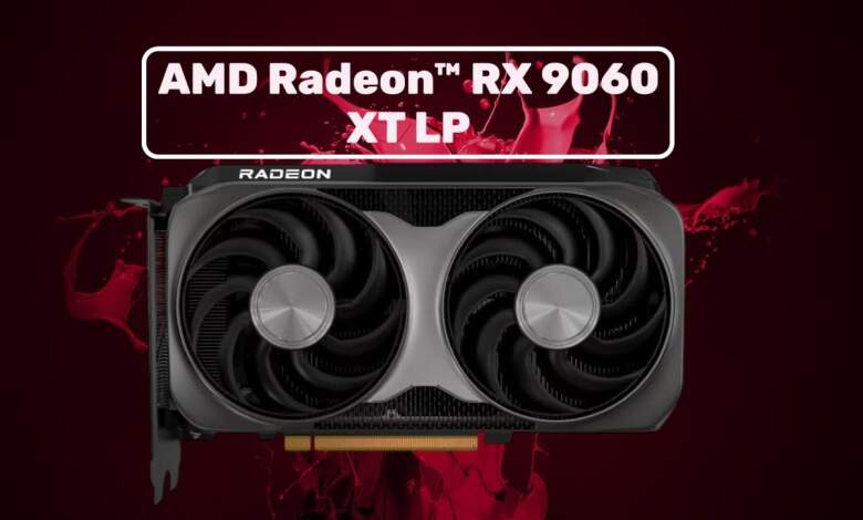 Radeon RX 9060 XT LP : nouveau modèle 16 Go, lancement discret en Chine 1 radeon rx 9060xt low power