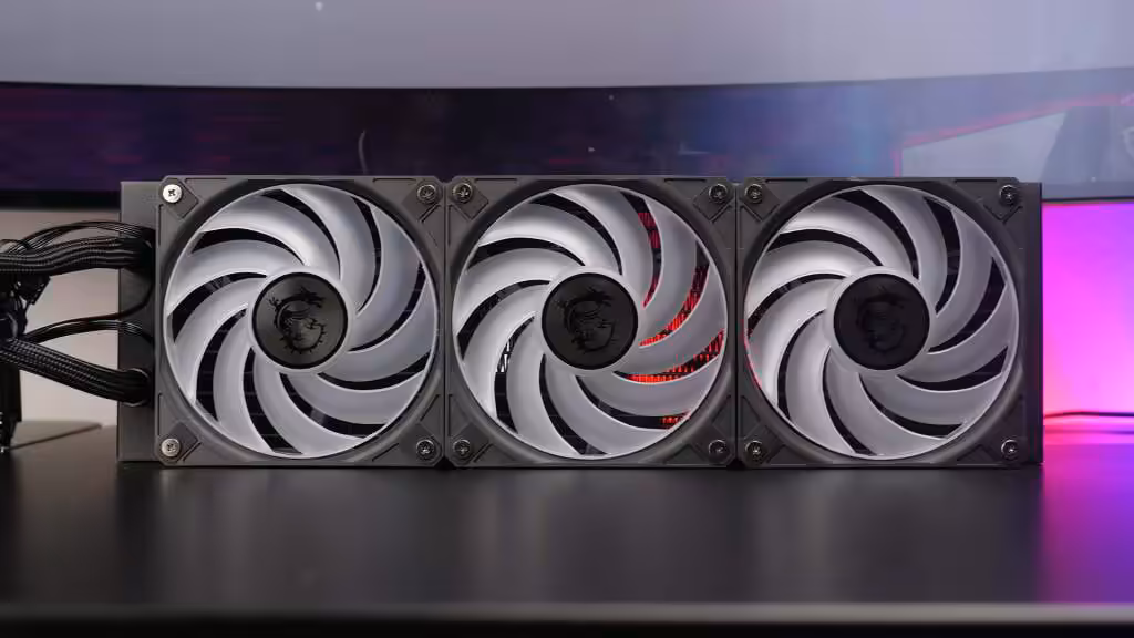 radiateur du mpg coreliquid p13 360 avec ventilateurs