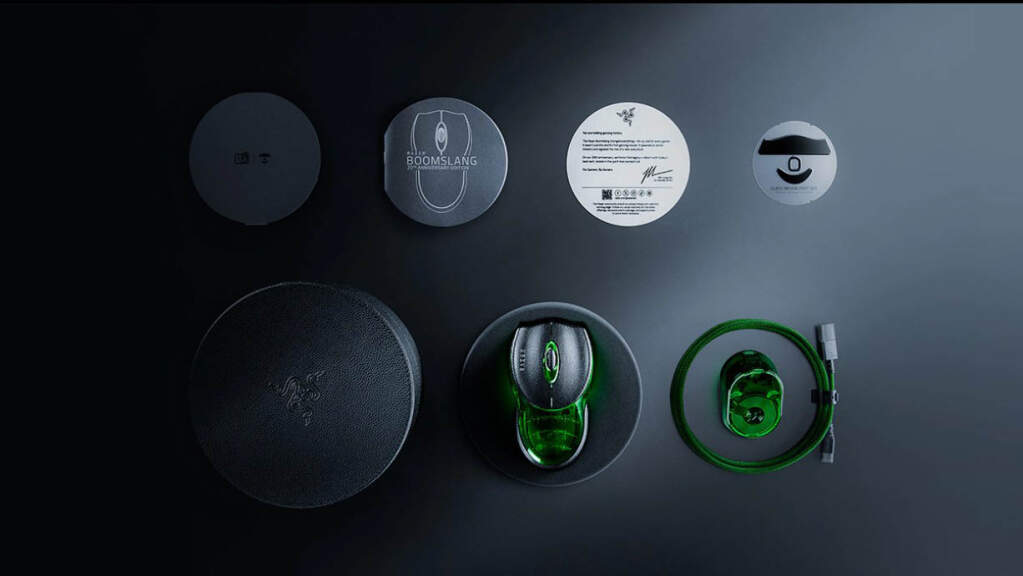 Razer Boomslang 20th Anniversary Edition : la renaissance d’une légende du gaming 4 razer boomslang 20th anniversary edition contenu boite