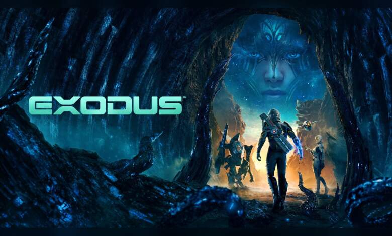 Exodus dévoile « The Rise of Jun Aslan » et vise un lancement début 2027 1 Visuel conceptuel de carte mère et GPU pour Exodus « The Rise of Jun Aslan », rendu matériel high-end, composants PC, design PCB