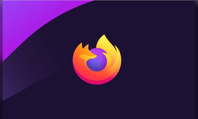 Logo Firefox sur écran d'ordinateur portable avec interface IA, processeur, carte mère et éléments hardware visibles