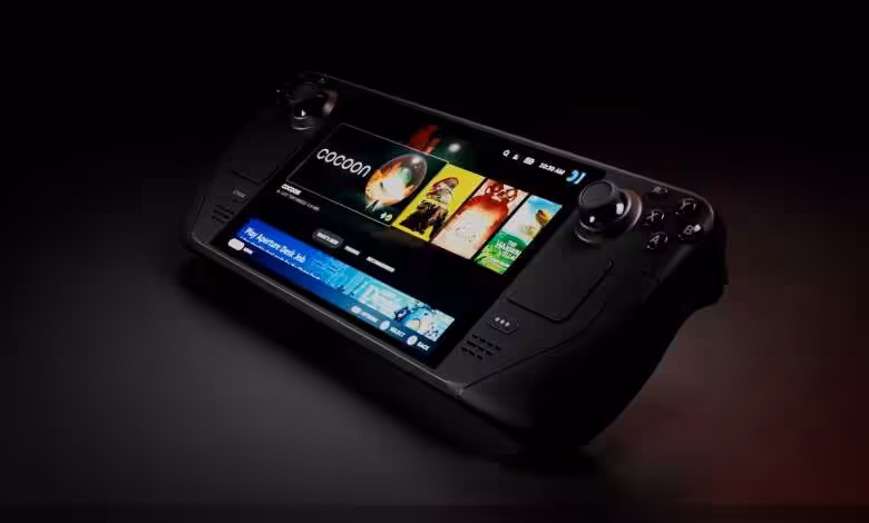Steam Deck OLED : Valve arrête définitivement le modèle LCD 256 Go, stocks épuisés 1 Steam Deck OLED face avant console portable Valve, écran OLED, jeu PC portable, contrôles intégrés, stockage 256 Go