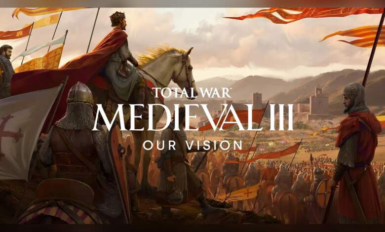 Capture haute résolution de Total War Medieval 3 affichée sur écran PC gaming, détails graphiques, rendu GPU, textures et UI