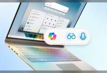 Capture d’écran Windows 11 montrant paramètre de confidentialité IA et accès fichiers, icônes d’autorisation et dispositifs hardware