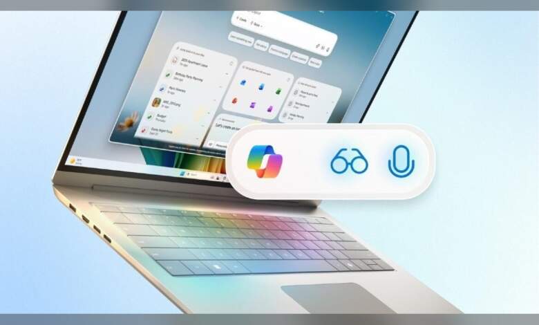 Windows 11 : consentement obligatoire avant que les agents IA accèdent aux fichiers 1 Capture d’écran Windows 11 montrant paramètre de confidentialité IA et accès fichiers, icônes d’autorisation et dispositifs hardware