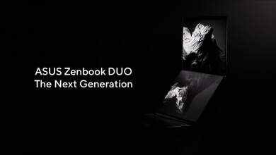 ASUS Zenbook Duo concept double batterie écran secondaire clavier tactile design fin châssis aluminium