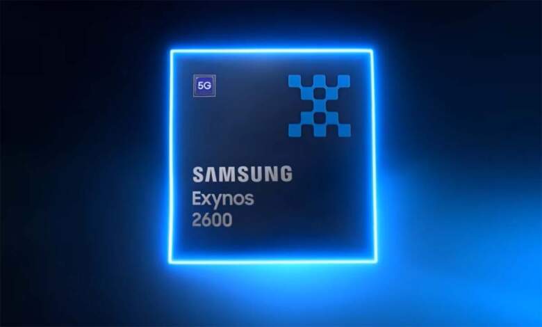Exynos 2600 : Samsung tease son SoC 2 nm avec GPU Xclipse 960 pour 2026 1 SoC Samsung Exynos 2600 annoncé en 2 nm avec GPU Xclipse 960, branding et schéma du processeur sur fond sombre