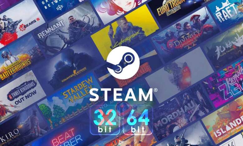 Steam 64-bit sur Windows : fin des mises à jour 32-bit le 1er janvier 2026 1 steam arret support 32 bit windows 2026
