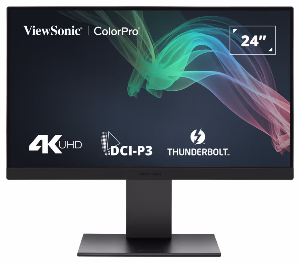 Moniteur ViewSonic ColorPro VP88 5K/4K pour Mac, dalle IPS haute résolution, calibration couleur, connectivité USB-C/Thunderbolt