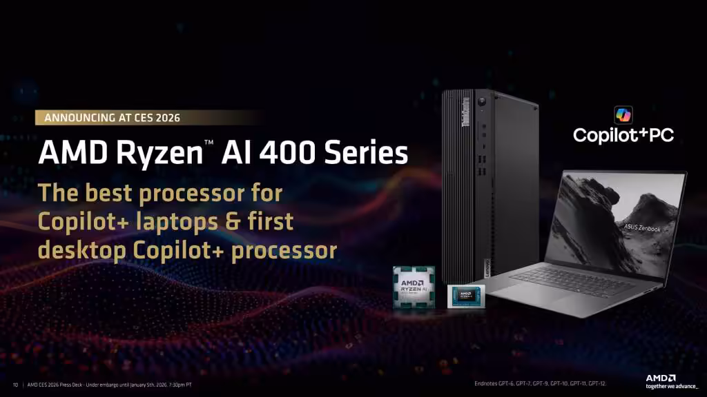 AMD Ryzen AI 400 « Gorgon Point » : ce qu’il faut retenir 17 AMD Ryzen AI 400 Gorgon Point 01
