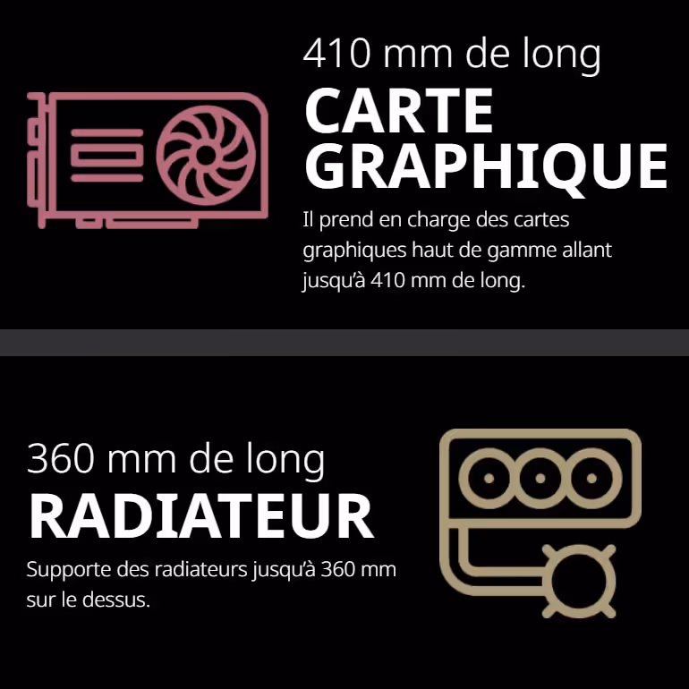 FSP S342 blanc compatibilité