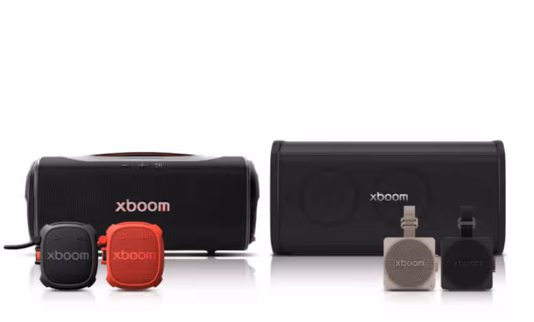 xboom by will.i.am : LG dévoile quatre enceintes AI et une intégration FYI.RAiDiO 1 LG xboom 4 produits