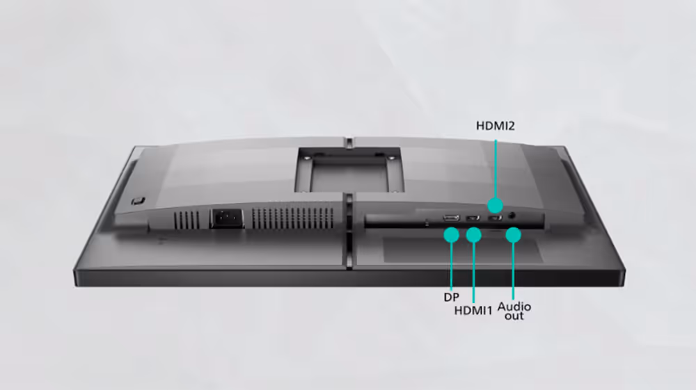 Philips Evnia 25M2N3200U connectiques